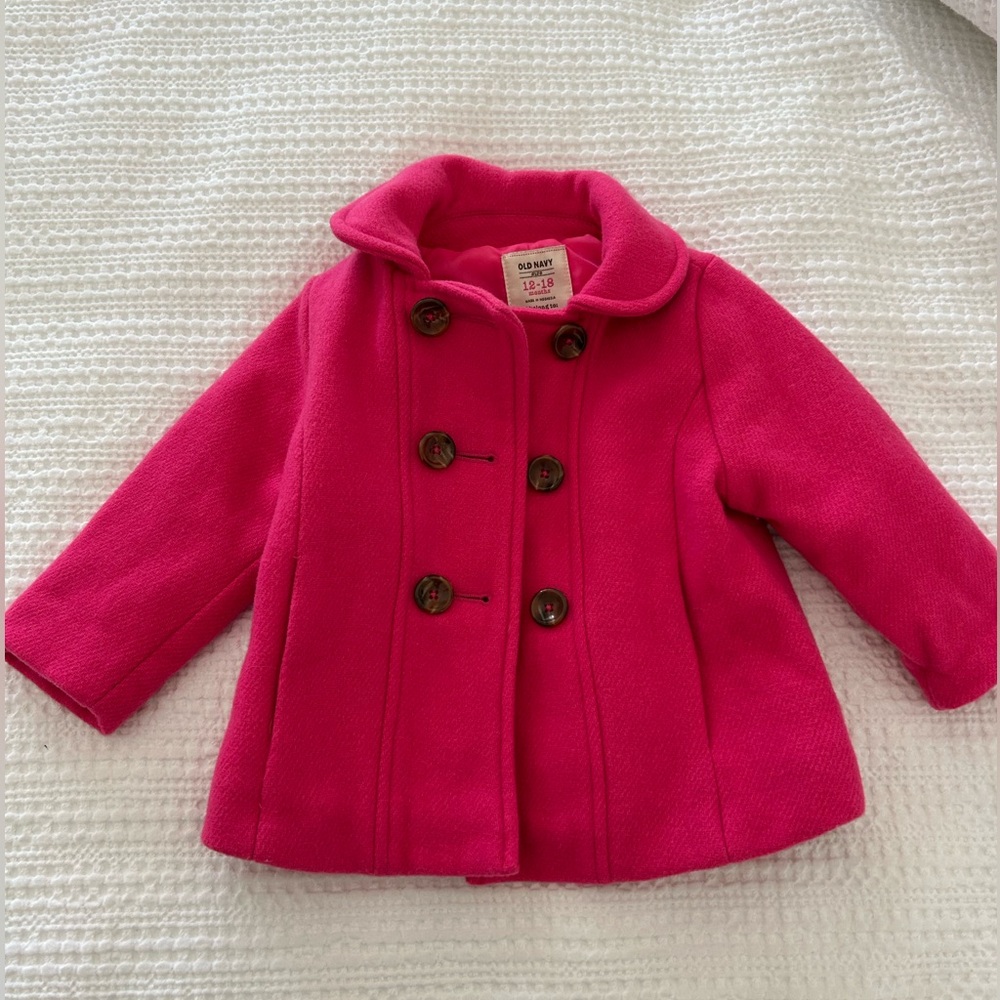 Girls old navy pea coat